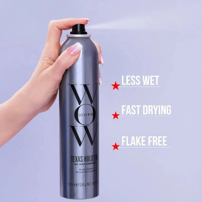 Color WOW Texas Hold 'Em Big Hold Hairspray 291ml - Image 2