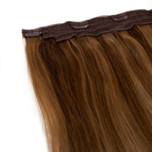 Seamless1 Caramel Blend Piano Colour Human Hair in 1 Piece - Image 3