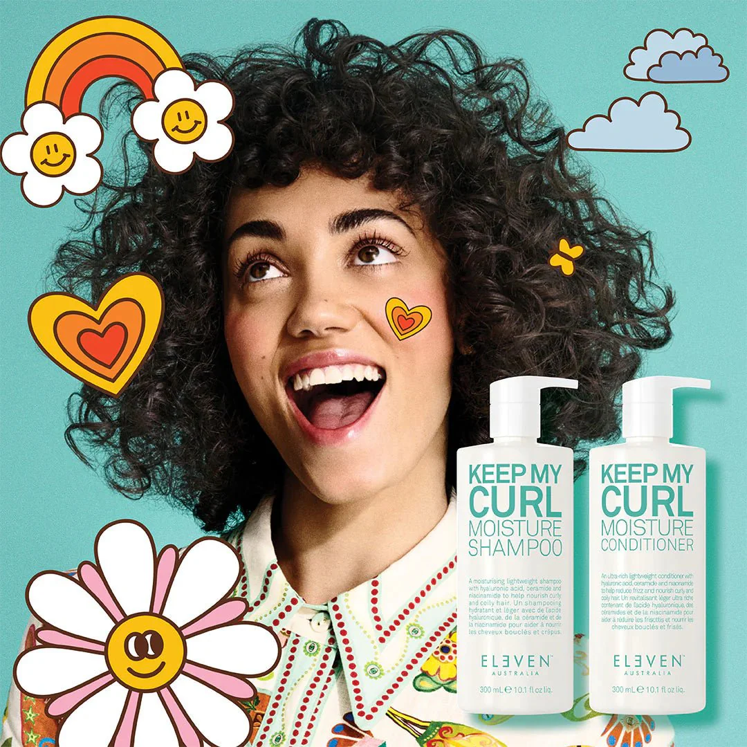ELEVEN Keep My Curl Moisture Shampoo 300ml - Image 3