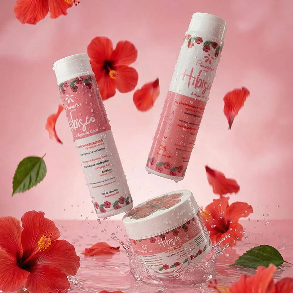 Floractive Hibiscus & Coconut Water Treatment Conditioner 1L - Image 3