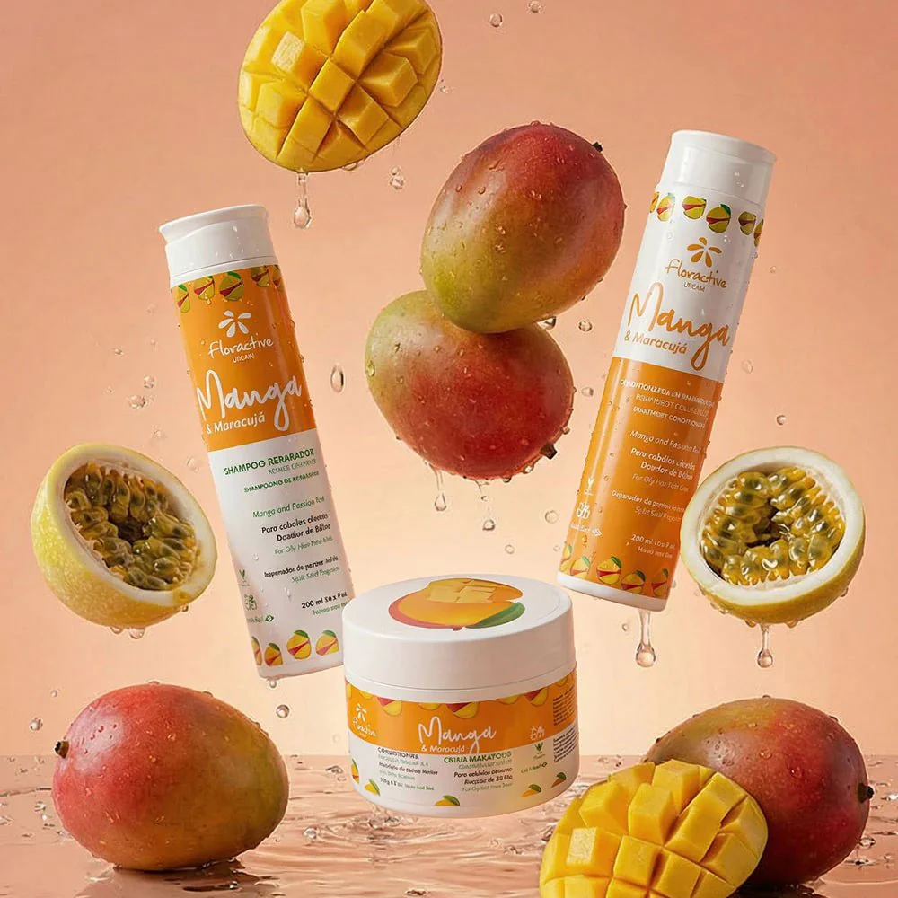 Floractive Mango & Passion Fruit Treatment Conditioner 1L - Image 3