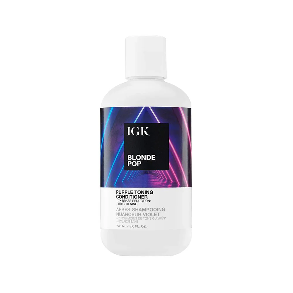 IGK Blonde Pop Purple Toning Conditioner 236ml