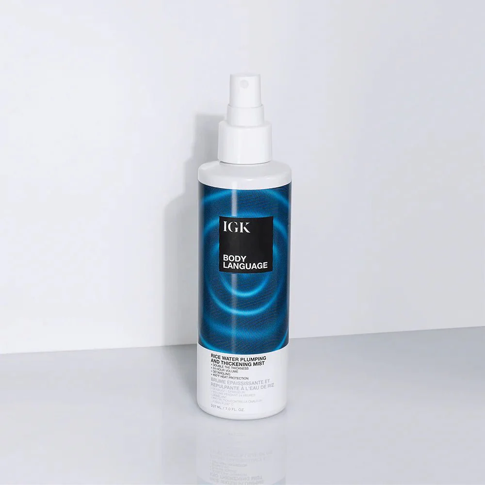 IGK Body Language Rice Water Plumping and Thickening Mist 207ml - Image 2