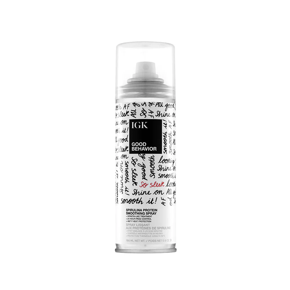 IGK Good Behavior Spirulina Protein Smoothing Spray 186ml