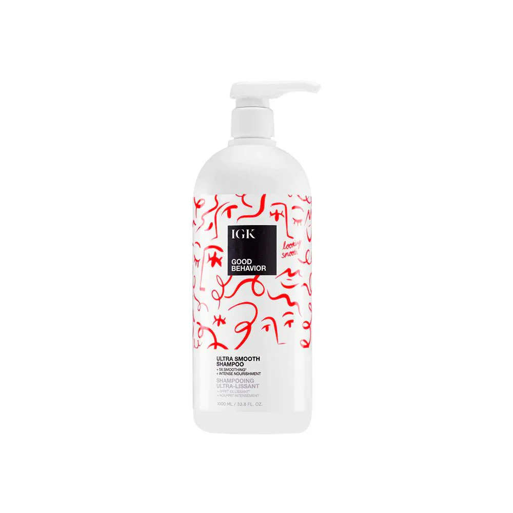 IGK Good Behavior Ultra Smooth Shampoo Retail Litre