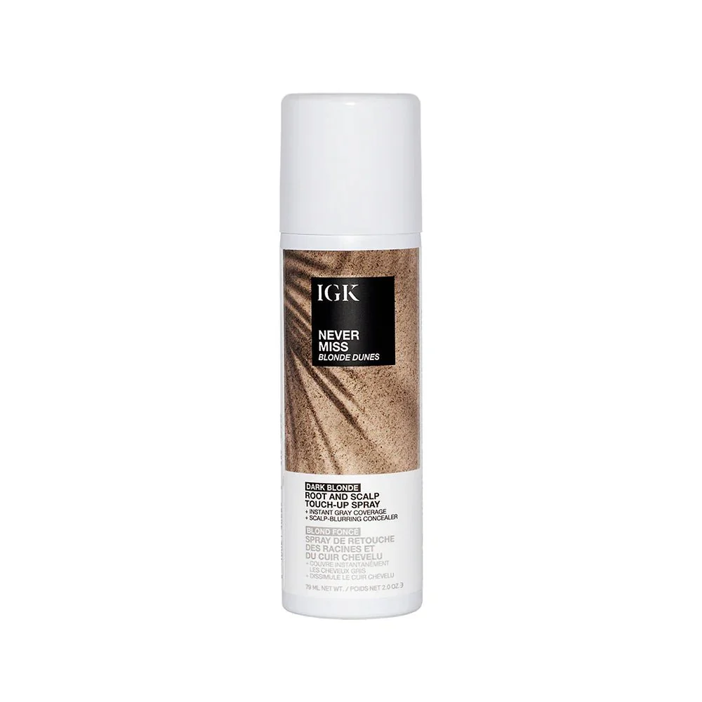IGK Never Miss Root and Scalp Touch-Up Spray - Blonde Dunes 79ml