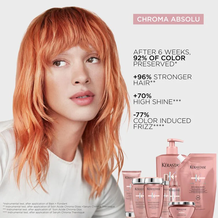 Kérastase Chroma Absolu Bain Chroma Respect Refillable 500ml - Image 3
