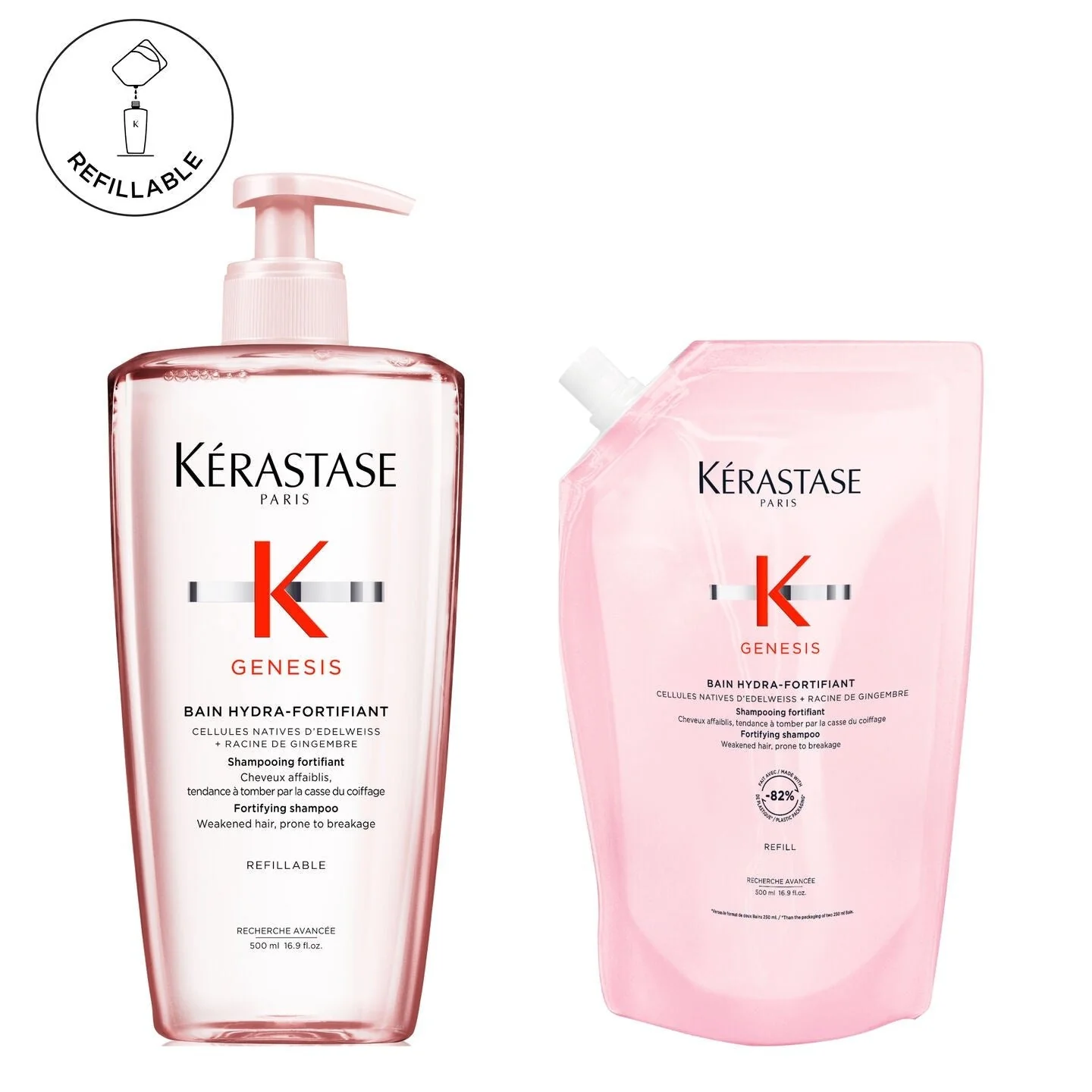 Kérastase Genesis Bain Hydra-Fortifiant Refillable Duo Bundle