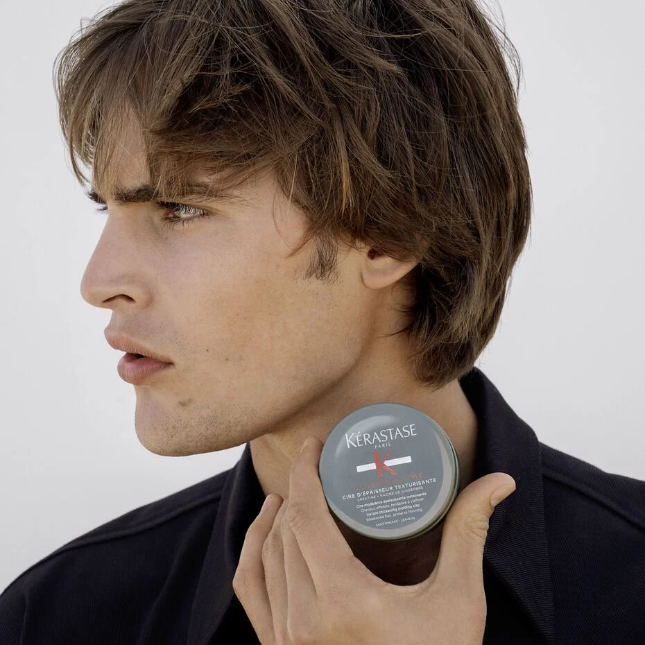 Kérastase Genesis Homme Cire D'Epaisseur Texturisante Clay for Men 75ml - Image 5