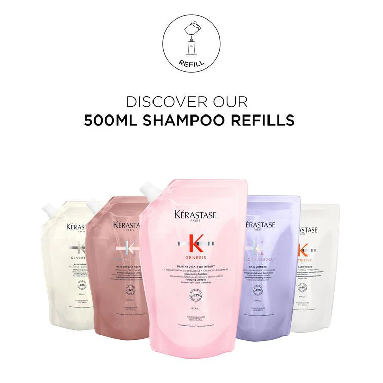 Kérastase Nutritive Bain Satin Riche 500ml Refill Pouch - Image 4