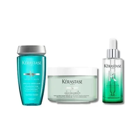 Kérastase Specifique Cleansing Soothing Trio Bundle