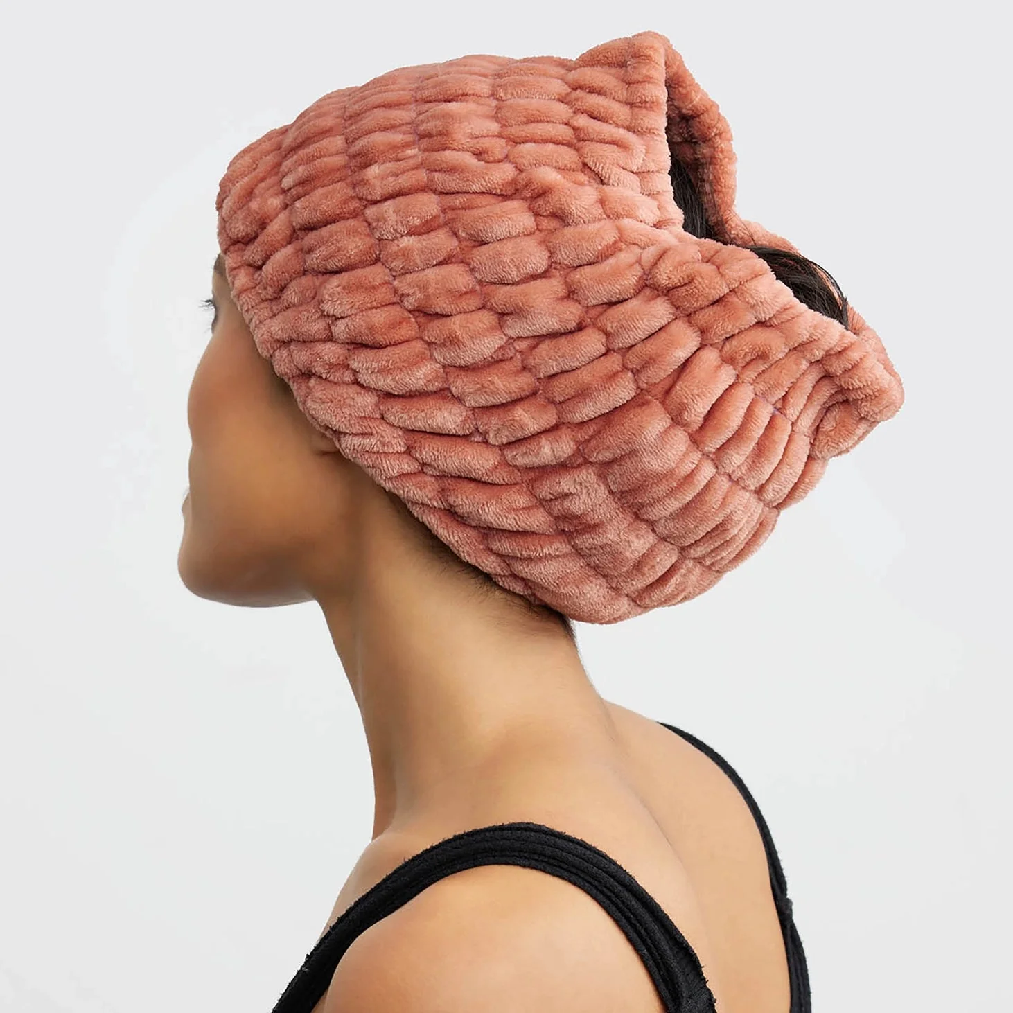 Kitsch Extra Wide Spa Headband - Dusty Rose - Image 5