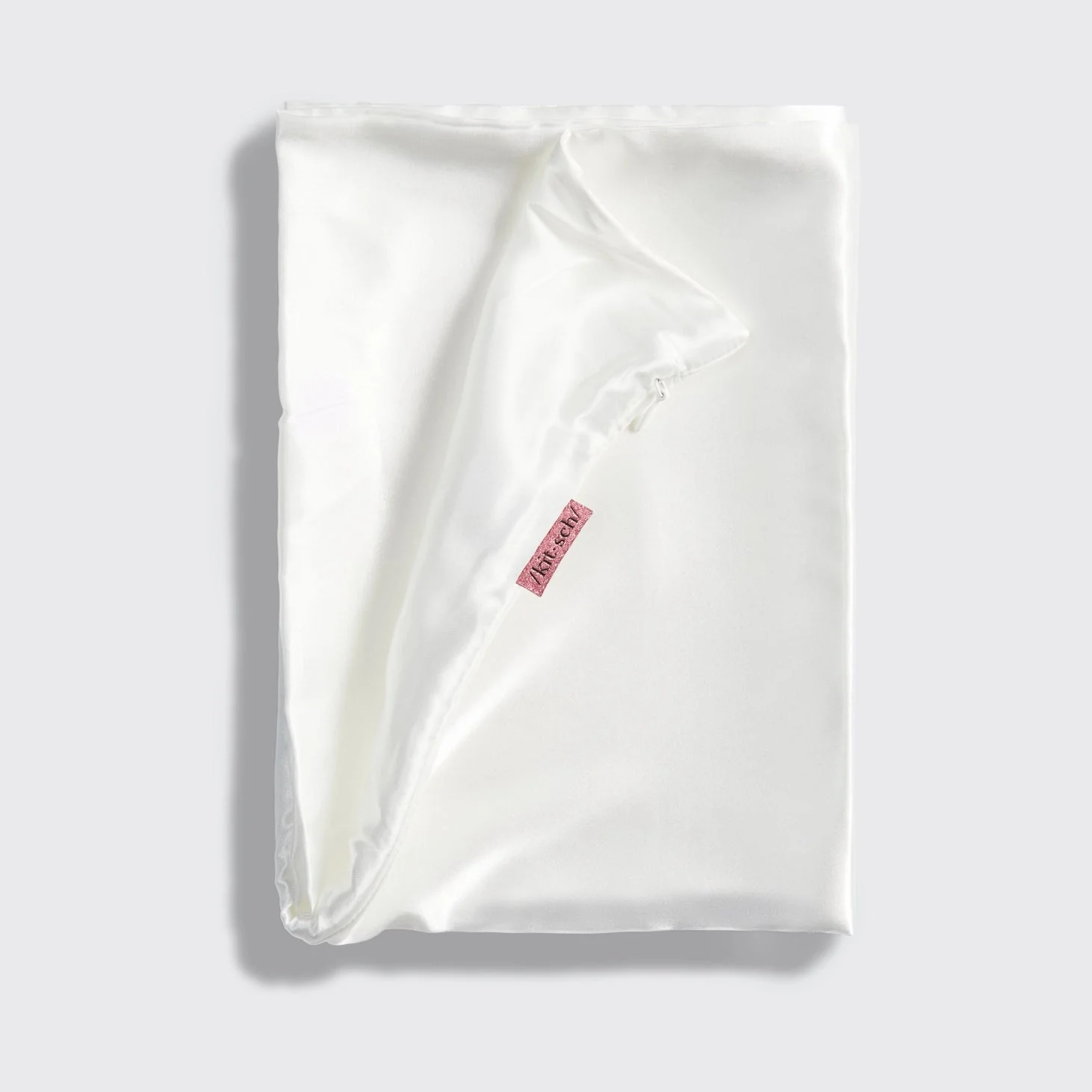 Kitsch Satin Pillowcase - Ivory - Image 5