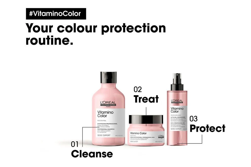 L'Oréal Professionnel Vitamino Color Shampoo 300ml - Image 3