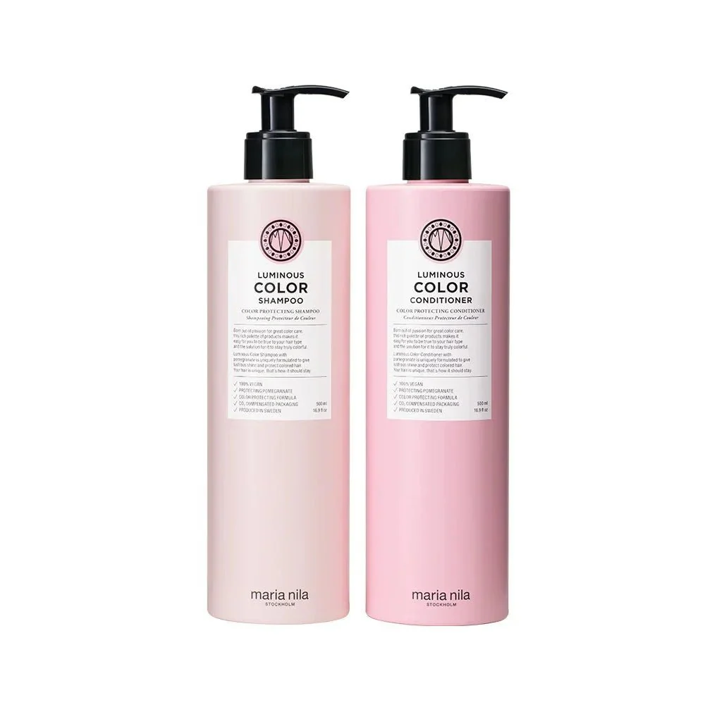 Maria Nila Luminous Colour 500ml Duo Bundle - Image 2