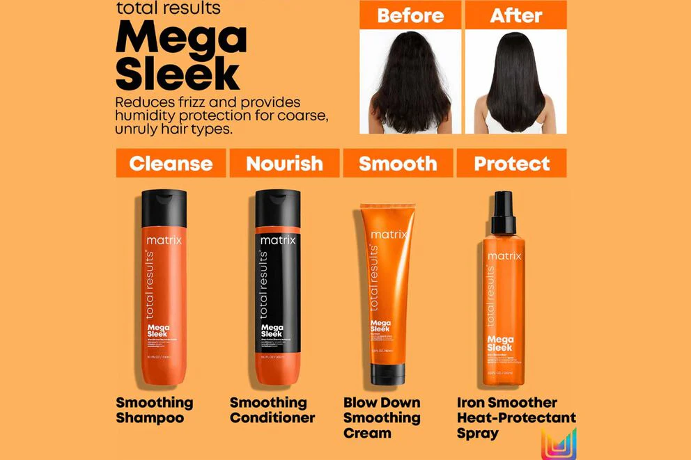 Matrix Mega Sleek Shampoo 300ml - Image 6