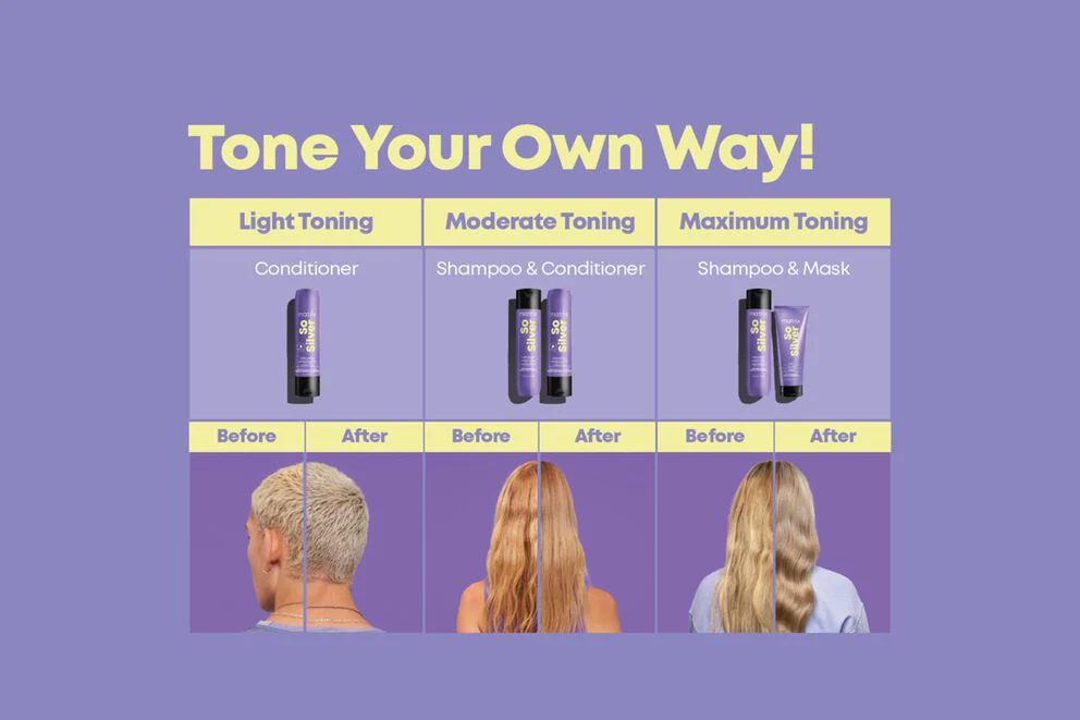 Matrix So Silver Neutralising Purple Shampoo 300ml - Image 5