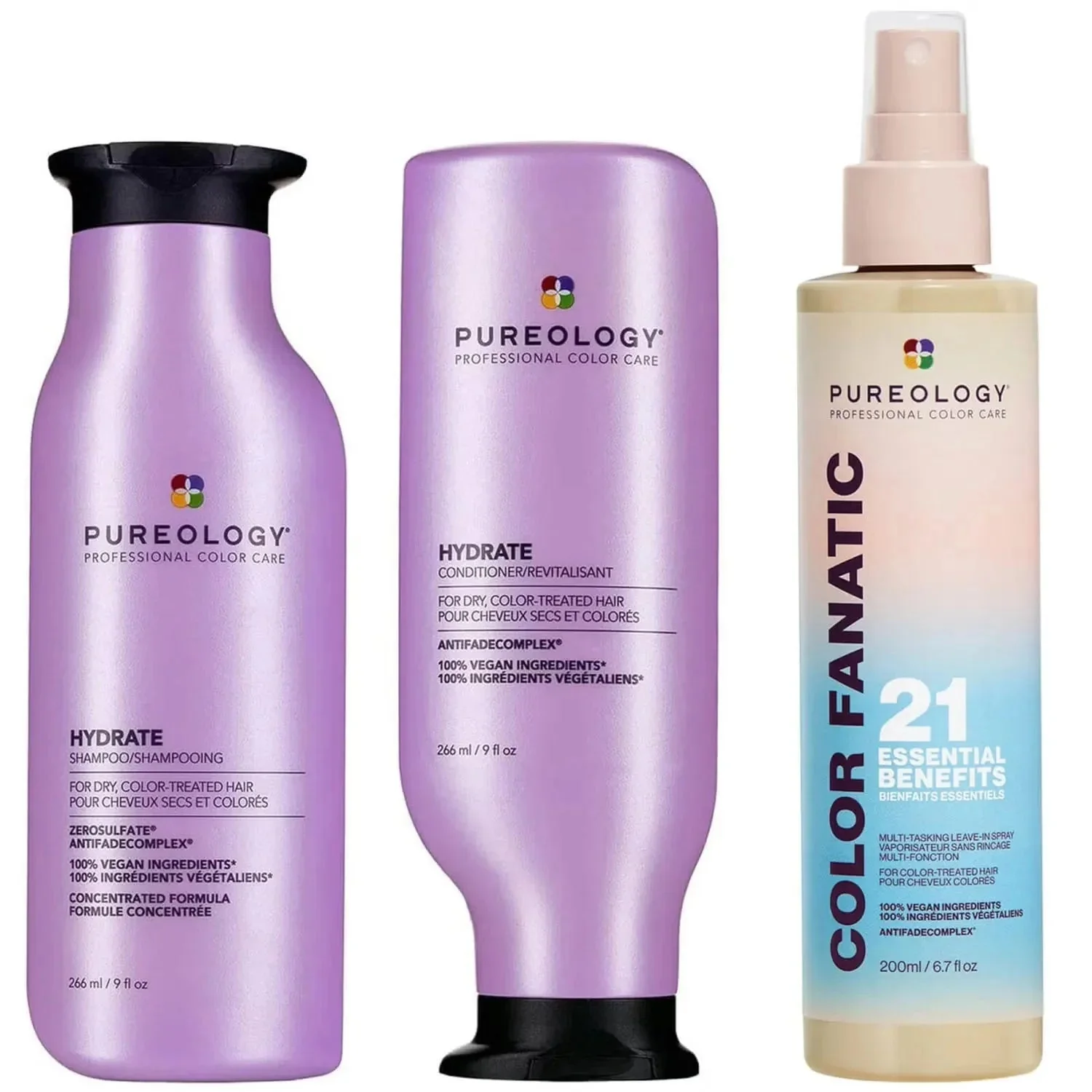 Pureology Hydrate + Spray Trio Bundle