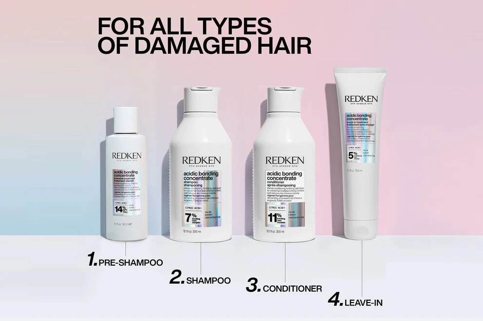 Redken Acidic Bonding Concentrate Shampoo 300ml - Image 4