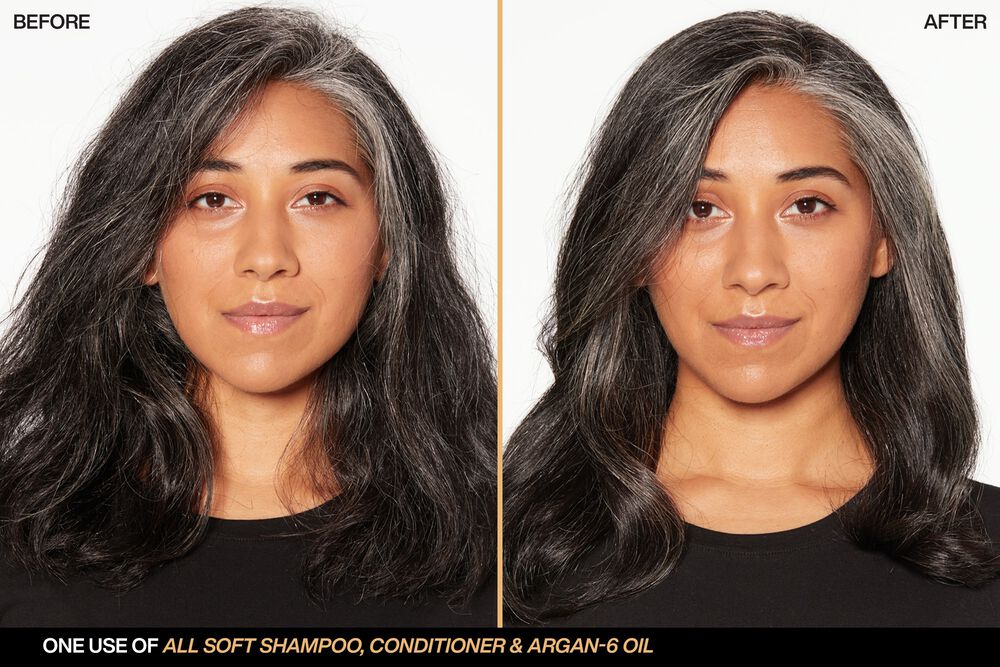 Redken All Soft Shampoo with Argan Oil 500ml - Image 2
