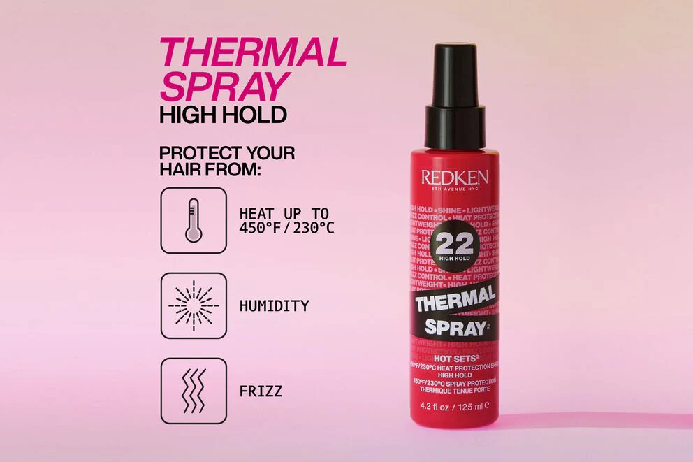 Redken Thermal Spray High Hold 125ml - Image 6