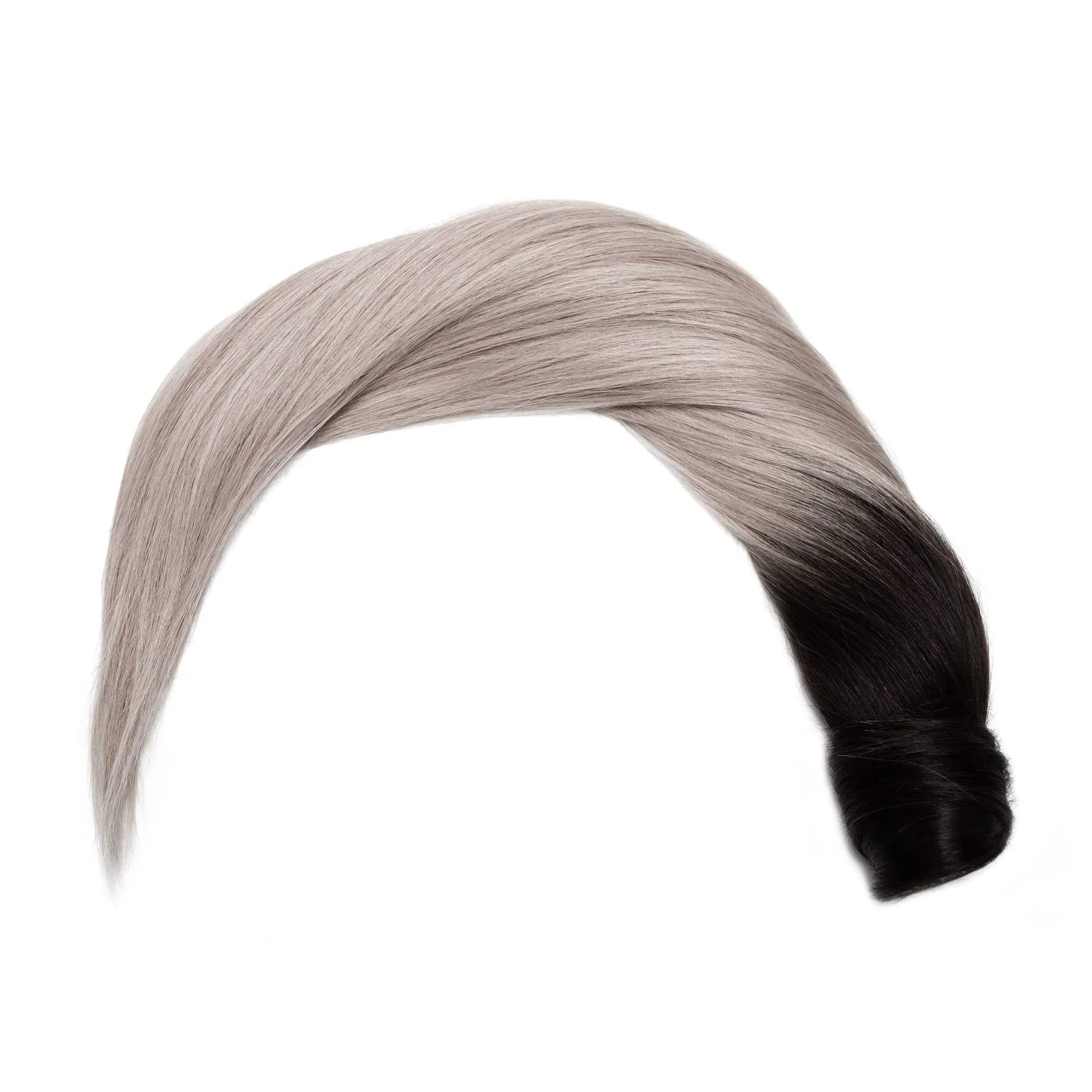 Seamless1 Salt n Pepper Balayage Colour Ponytail - Image 2