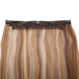Seamless1 Vanilla Blend Piano Colour Human Hair in 1 Piece - Image 2